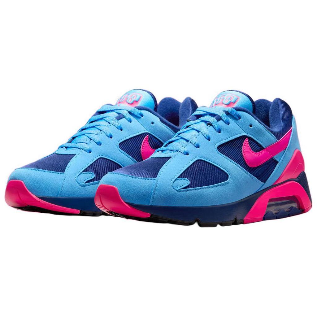 Nike Air Max 180 University Blue Hyper Pink Unisex Sneakers Deep-Royal-Blue HQ1706-401