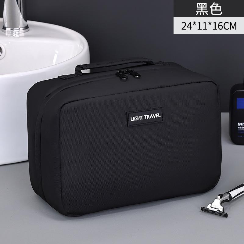 Cross Border Elite Series Organ Wash Bag Men s Makeup Dry Wet Separation Portable Travel Cosmetics Storage