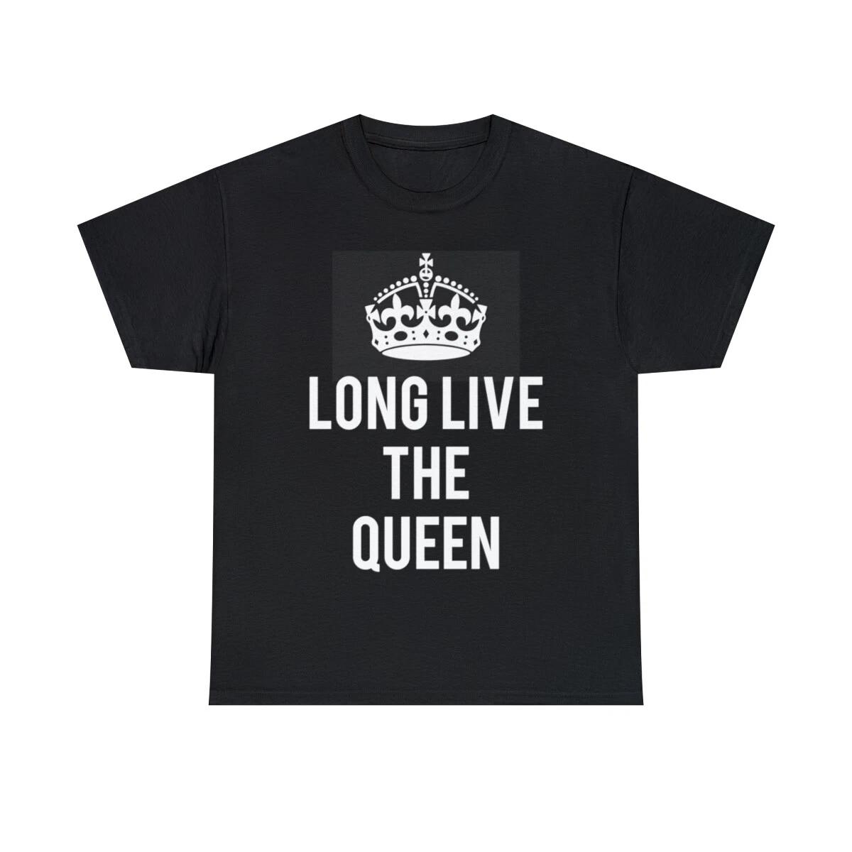 Long Live The Queen Elizabeth Graphic Tee Shirt, S-5XL L