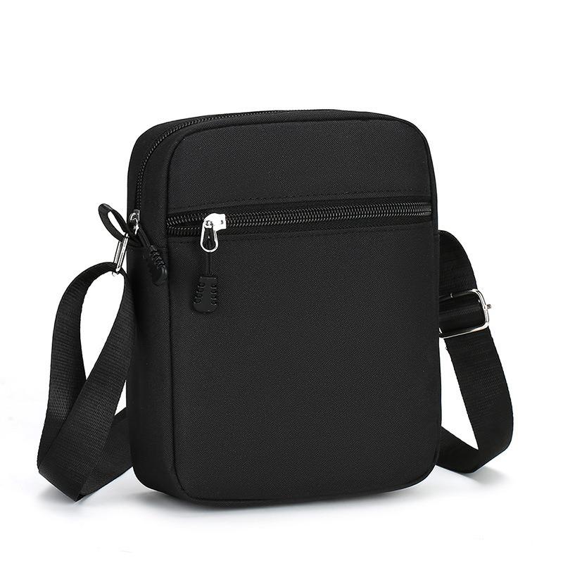 Neue Herren-Umhängetasche, Minitasche, Handytasche, einfache einlagige lässige Umhängetasche, diagonale Tasche aus Oxford-Stoff.