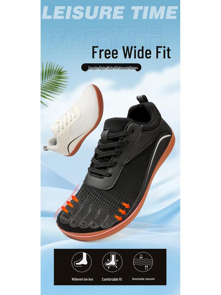 2024 Men's & Women's Wide Toe Barefoot Shoes – Four Seasons Casual Hiking & Driving