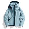 Couple's Soft Shell Ski Jacket with Hood - Warm, Windproof, Waterproof, Plus Velvet, Trendy Mountaineering Outerwear