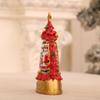 Lampada Candela Luminosa Albero di Natale Dipinto - Regalo per Bambini e Decorazione da Tavolo