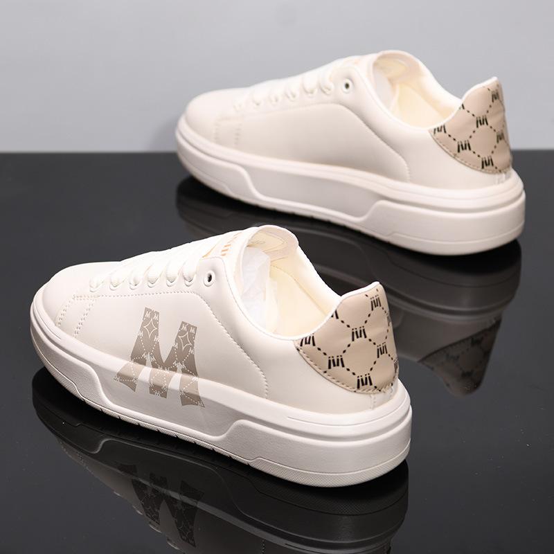 

McQueen ins leather couple board shoes tide platform heightening casual shoes MY22 43