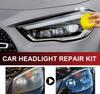Car Headlight Coat Headlight Repair Kit 30ml Removes Yellowing and
