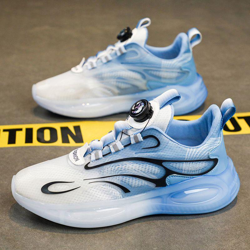 Slip-on Men's Casual Sneakers Thick Platform Mesh Male Shoes Stylish Comfortable Outdoor Y2k All Brands Designer Walking Unisex