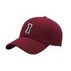 1Pc Adjustable Initial Letter A-Z Baseball Cap For Men Womne High Quality Soft Cotton Fashion Team Sport Visors Snapback Caps