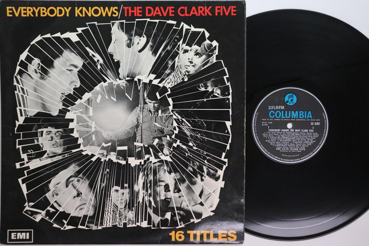 

LP Record DAVE CLARK FIVE Everybody Knows SX6207 COLUMBIA 1968 UK Rock Used