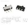 10Pcs 3 Pin Mini Slide Switch On-OFF 2 Position Micro Slide Toggle Switch Miniature Horizontal Slide Switches
