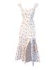 Xiaofei Sleeve Floral Dress for Women's Summer New Super Good-looking Gentle Wind French Sweet First Love Temperament Long Dress