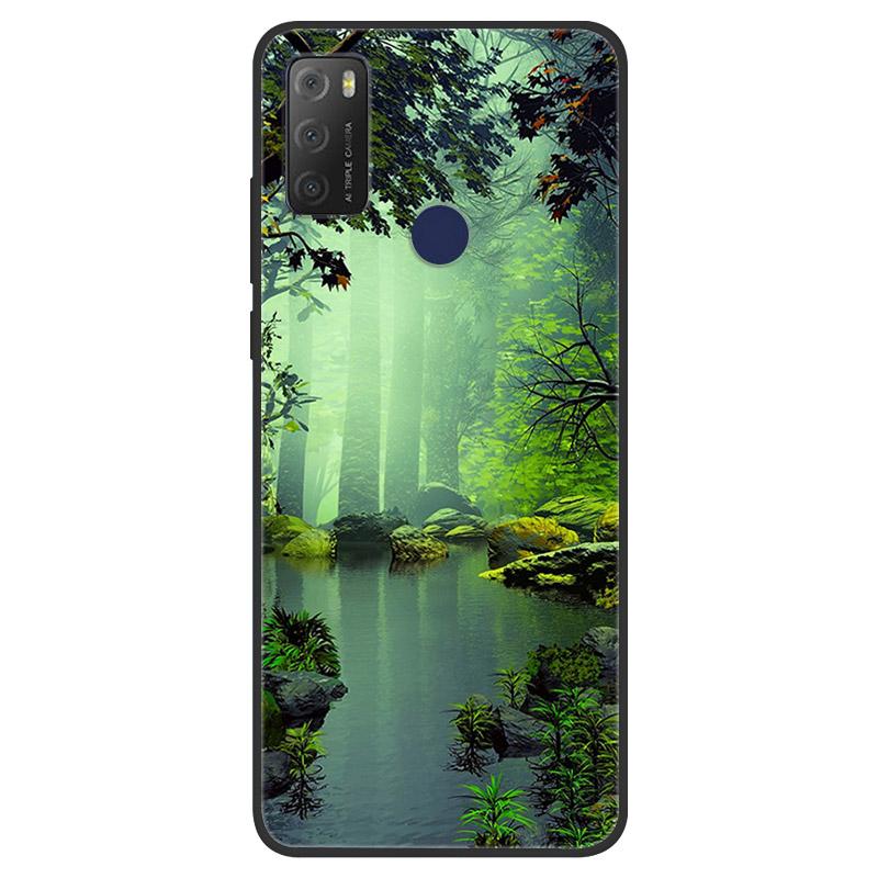 For TCL 20Y 6156D Case Shockproof Soft TPU Silicone Phone Cover For TCL 20Y 20 Y E 6125F Fundas For TCL20Y TCL20E Shell Coque
