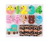 Magnetic Number Train Blocks: Colorful Wooden Educational Toy for Early Childhood