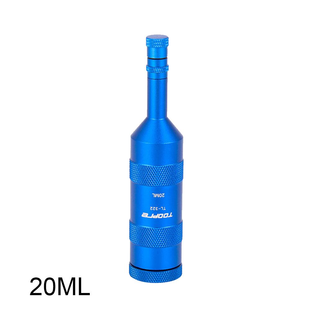 

20/50ML Mountain Bike Portable Oil Bottle Aluminum Alloy Road Bike Disc Brake Oil Replenishment Tool Road Bike Oil Injector