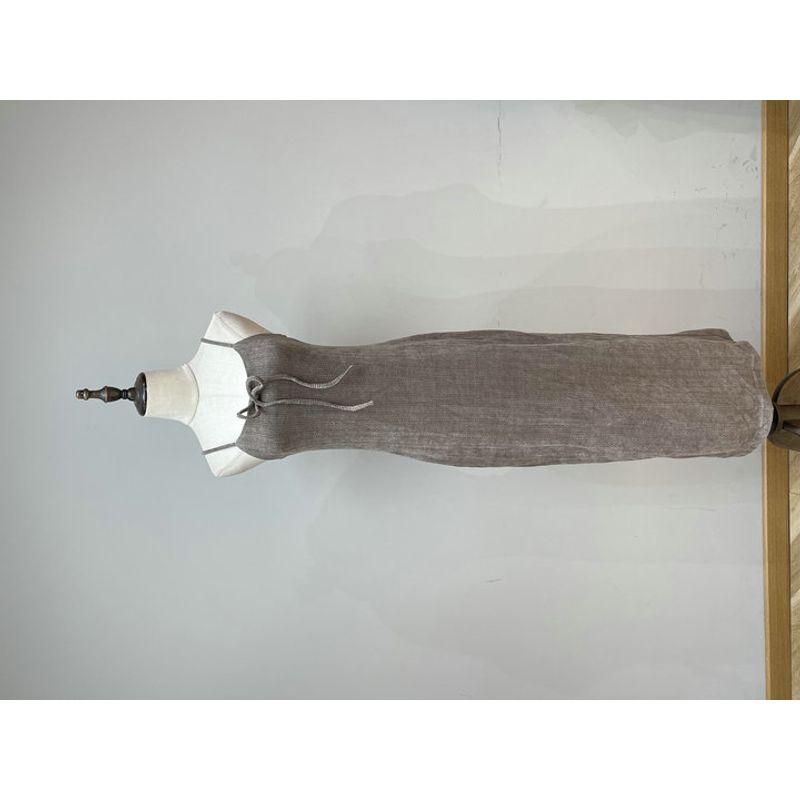 

Early Spring 2025 New Arrival Lulus Original Order Denim Pure Cotton Silm Dress Sweet Grey XL