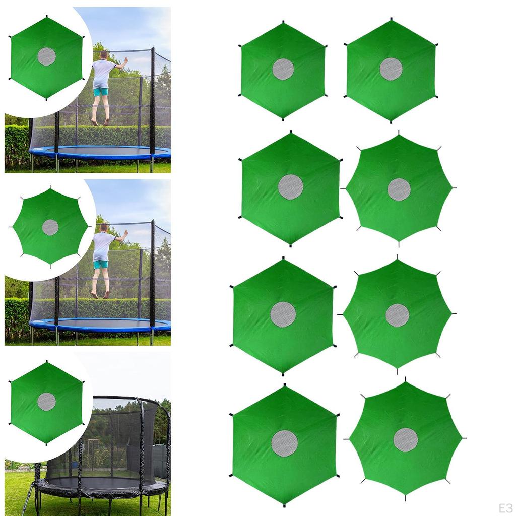 Green Outdoor Trampoline Sun Cover