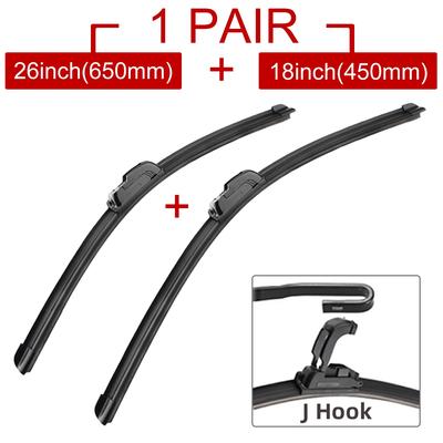 Per Hyundai Ioniq 2016-2020 26"+18" Accessori Auto Spazzole Tergicristallo Anteriore Tergicristalli Tipo U Ganci J 2020 2019 2018