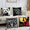 Singer RRob ZZombieS Cushion Cover For Pillow Printing Sofa Decoration Home Car Room Coffee Shop Office Nordic Simplicity