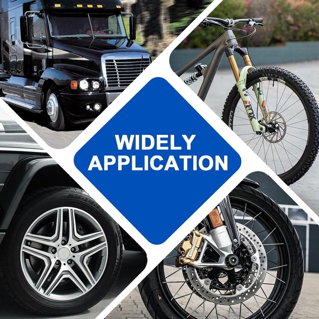 Digital Tire Tread Depth Gauge Mm/ Inch Measurement Portable Tire Brake Pad Wear Tool for Cars Trucks Motorcycles Vehicle Maintenance Tool