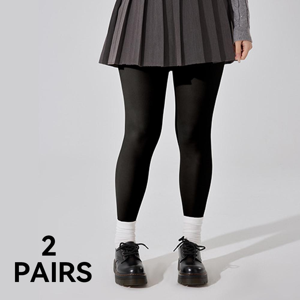 Kave Women Pantyhose Plus Size 80D Autumn Winter Tights Black Nude Pantyhose High Waist Closed Toe Stretchy Semi Opaque Tights
