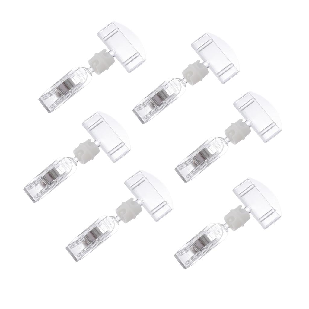 Buy 6Pcs Supermarket Price Tag Clips Price Display Rack Lightweight