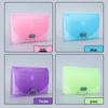 Candy Color Accordion A6 Waterproof Document Holder - 13 Pockets, Dirt-Resistant, Large Capacity for Tickets & Invoices