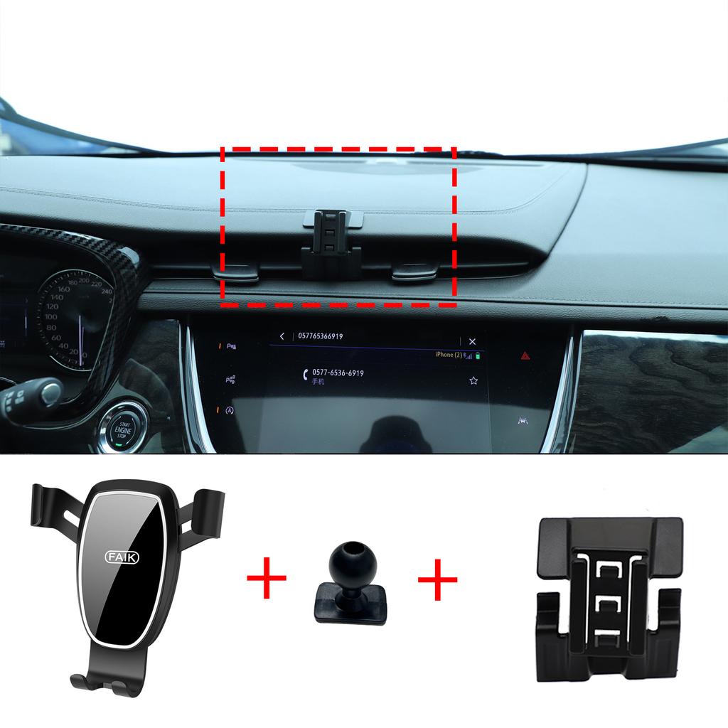 Car Mobile Phone Holder for Cadillac XT6 XT5 2016~2025 Navigation Stand Auto Accessories GPS Bracket