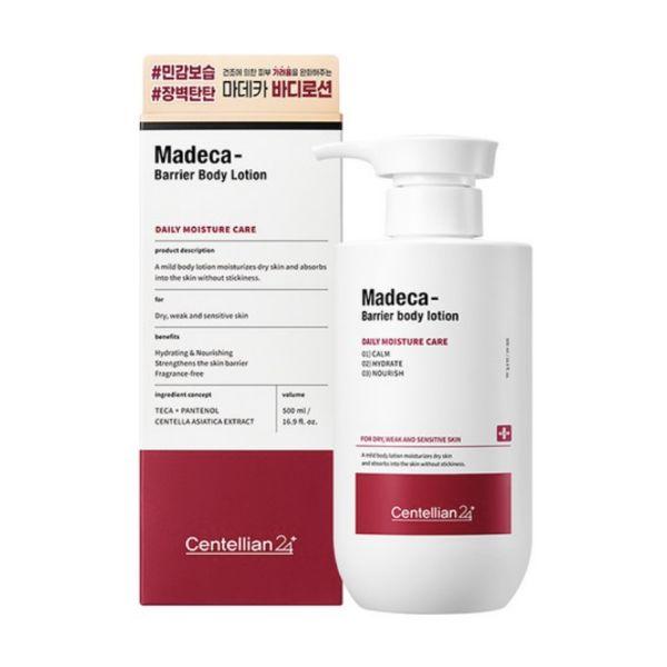 Centellian24 Madeca Barrier Body Lotion Fragrance-Free Deep Moisturizing Body Care 500ml