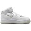 Nike Air Force 1 Mid '07 Color Of The Month Summit White Sneakers DZ2672-101