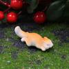 Resin Micro Landscape Squirrel Animal Decor For Terrarium Aquarium And Gift