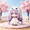 Xia Die 2D Ghost Figure - Cute Game-Inspired Desktop Ornament