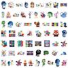 120 Sheets Inside Out 2 Character Stickers for Motorcycle, Guitar, Suitcase