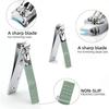 7-In-1 Nail Clipper Beauty Pliers With Portable Travel Case Manicure Pedicure Nail Care Set Personal Care Tools
