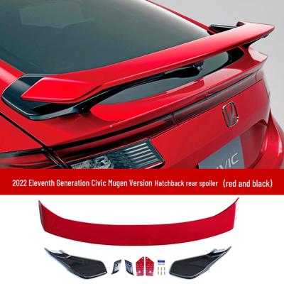 Elfte Generation Honda Civic Hatchback Mugen-Style Heckspoiler Flügel-Kit