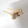 [New] K18YG/Diamond/Single/Earrings/J49-5