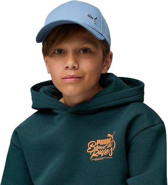 Puma Junior ESS Metal Cat Baseball Cap Puma Navy Size M 026556