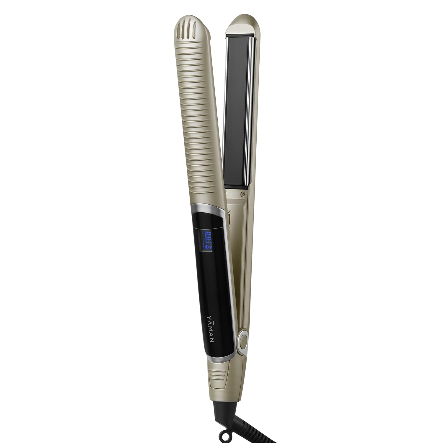 Yaman Straight Hair Iron Smooth Photo Ion YJHB0N Gold