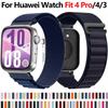 Alpine Loop Band for Huawei Watch Fit 4/4 Pro/3 Strap Breathable Nylon Adjustable Bracelet for Huawei Watch Fit 4 Pro/Fit 4 Belt