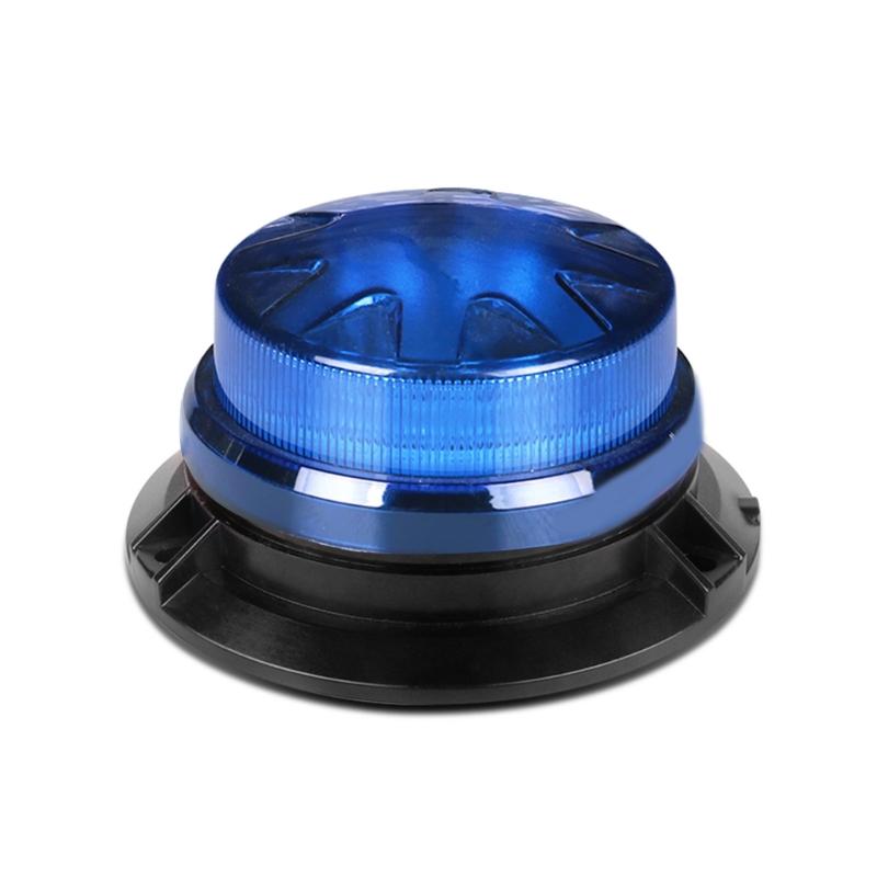 

Светодиодный маячок, 12 В-24 В янтарного цвета, 24 светодиодных предупреждающих мигающих огня с магнитом для вилочного погрузчика