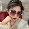 Fashion Sunglasses Blue Light Blocking Tr Unisex Two Tone Injection Frame Uv Protection Eyewear For Men Women
