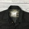 Made in Japan Katharine Hamnett Black Denim Jacket M Men Black 3/4 Sleeve Shirt Jacket(USED)