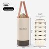 Insulated Waterproof Lunch Bag for Office Workers and Students