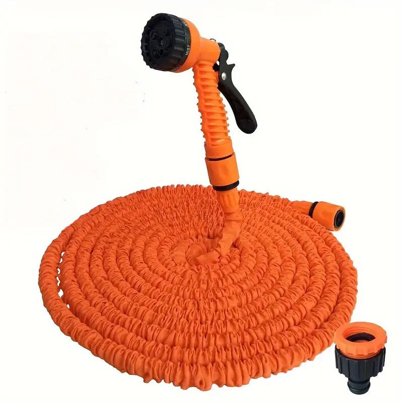 High-Pressure Black Magic Telescopic Garden Hose with Water Gun