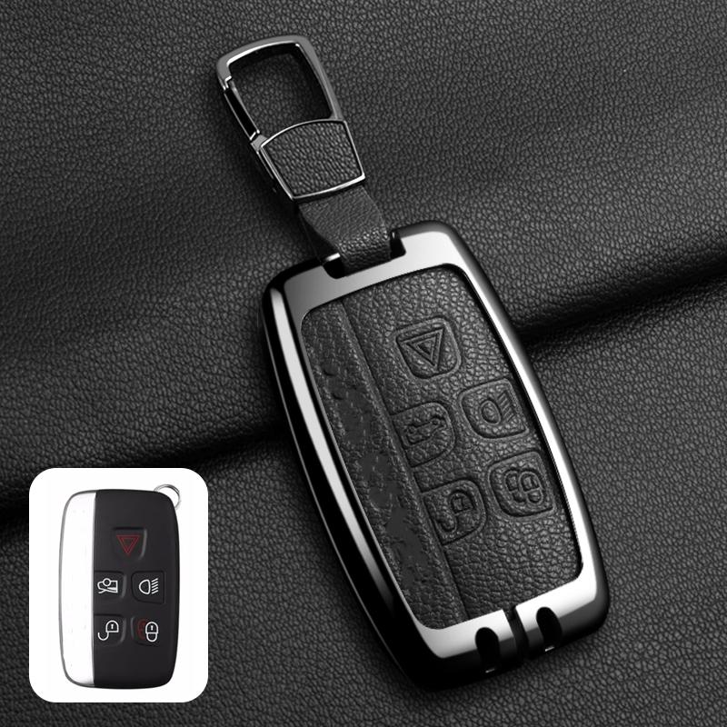 Suitable Zinc Alloy Car Key Case Cover Remote Protect Shell for Land Rover Range Rover Evoque Discovery Sport Velar Accessories