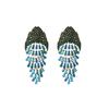 Exaggerated French Insouciant Style Earrings: High-End Fashion for Masquerade Parties