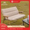 Chaise de Camping Double Outdoor Montagne avec Coussin en Tissu Oxford 600D - Douce, Confortable et Rembourrage Épais en Coton de Soie.