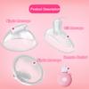 Nippelmassage-Vibrator, Klitoris-Stimulator, Oralsex, Sexspielzeug für Erwachsene, Brustpumpenvergrößerung, Lecken, Nippelvibrator für Frauen