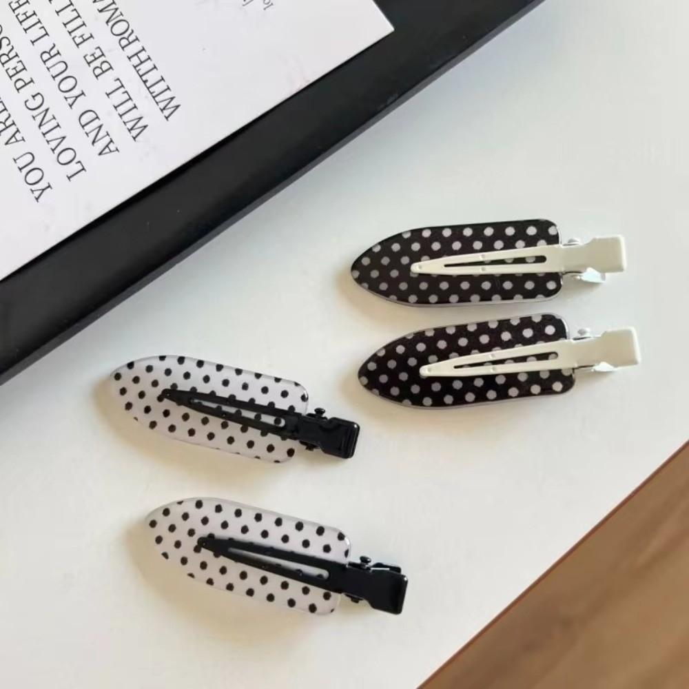 Polka Dot Hair Clips No Crease BB Clip Fashion Hair Barrettes  for Women Girls