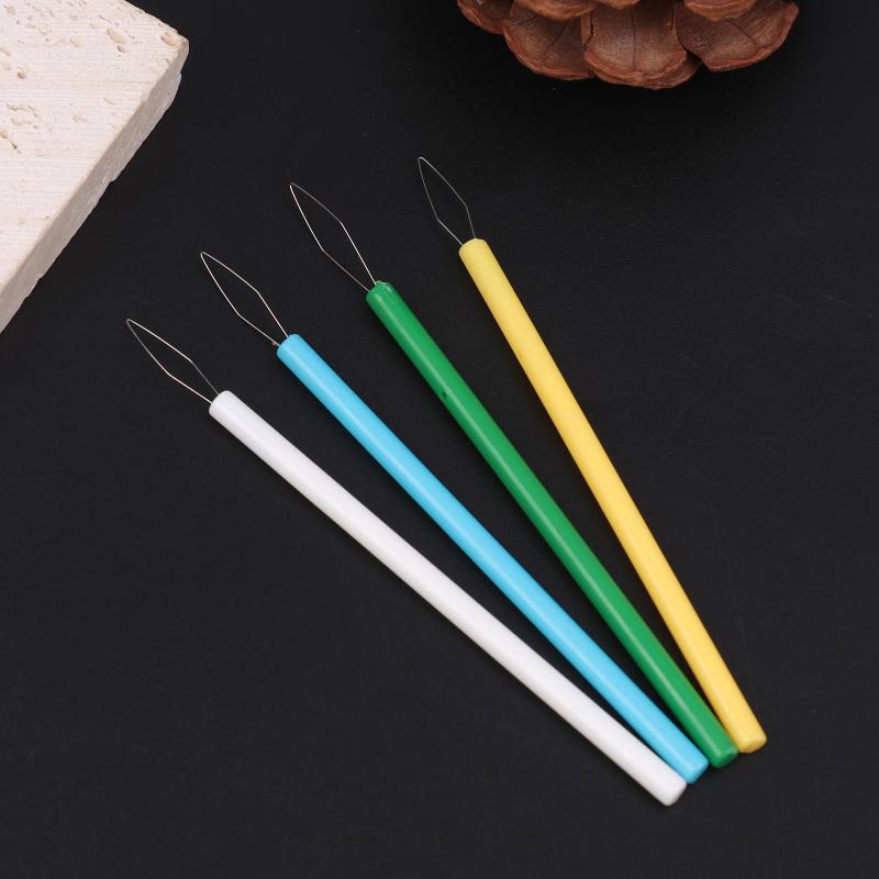 100Pcs Essential Plastic Threading Tool Set For Sewing - A Convenient Sewing Tool Suitable For Beadwork And Handicrafts