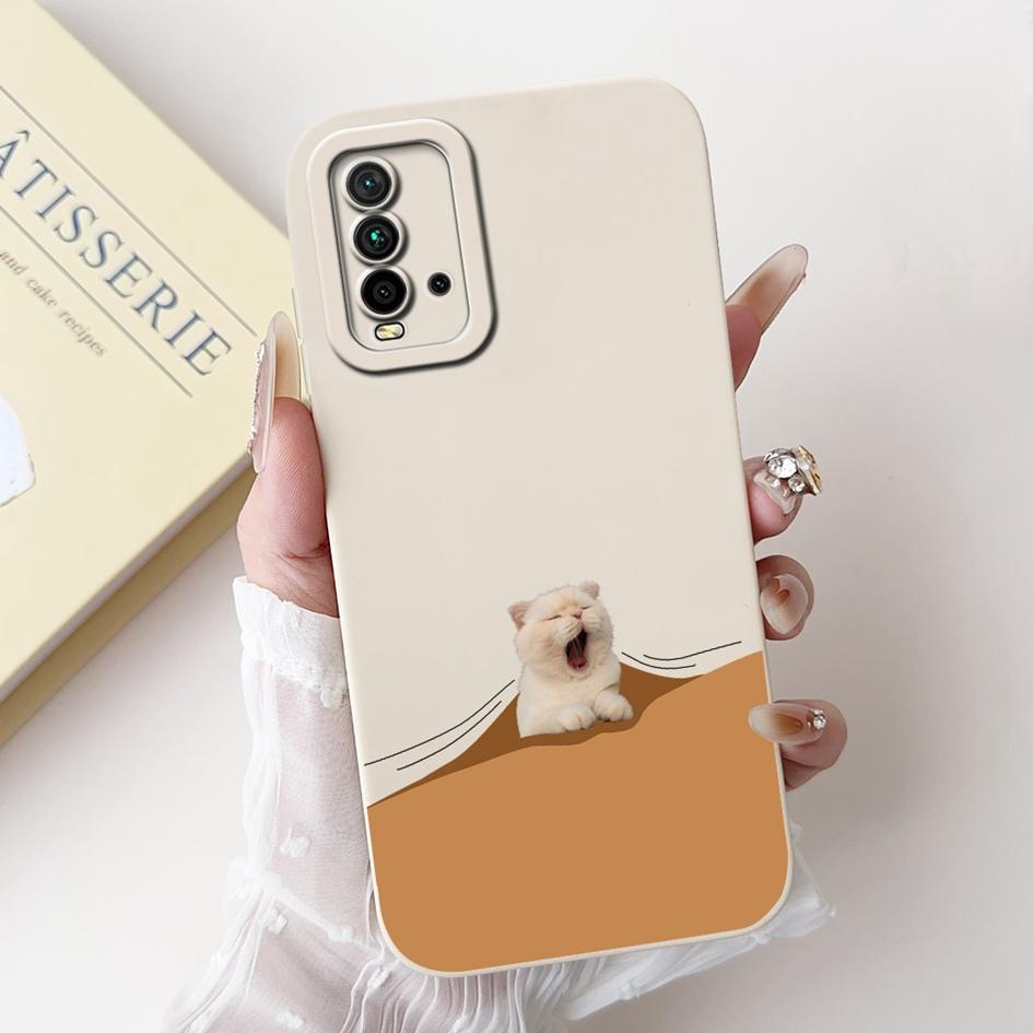 Shockproof Cover For Xiaomi Redmi 9T Case Redmi 9 Power Funda Cute Panda Rabbit Soft Phone Cases For Redmi9T Redmi9 Power Bumper