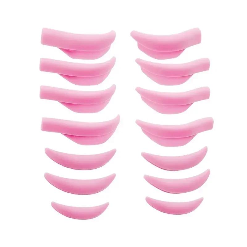 4/5/7 Pairs Eyelash Perm Silicone Pad Eyelash Perm Assistant Tools 3D Lashes Curler Applicator Tools Lash Supplies Women Gift